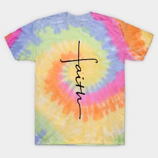 Christian Apparel Clothing Gifts - Faith Cross T-Shirt